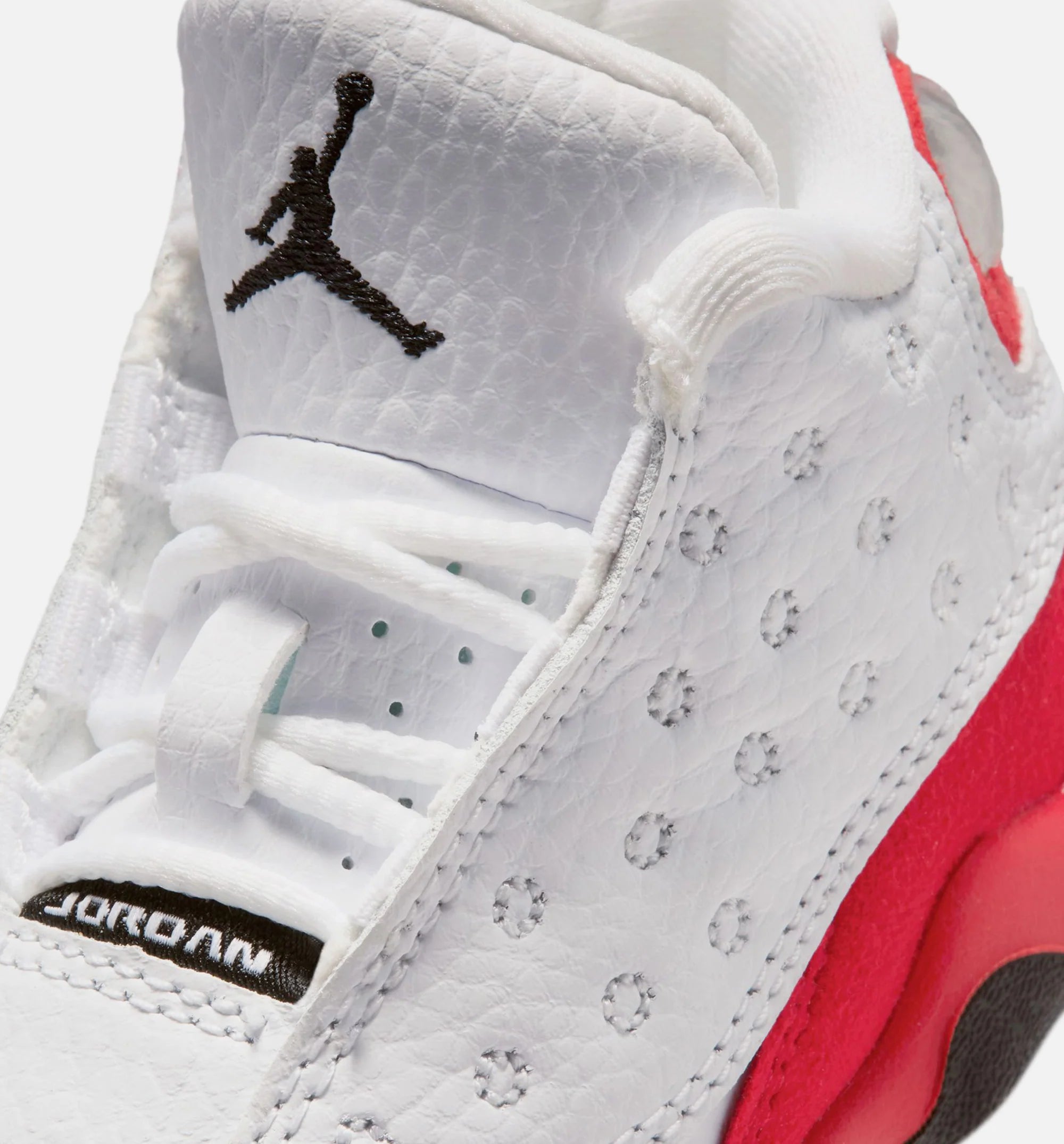 Air Jordan 13 Retro White And University Red Infant Toddler Lifestyle Shoe White Black True Red
