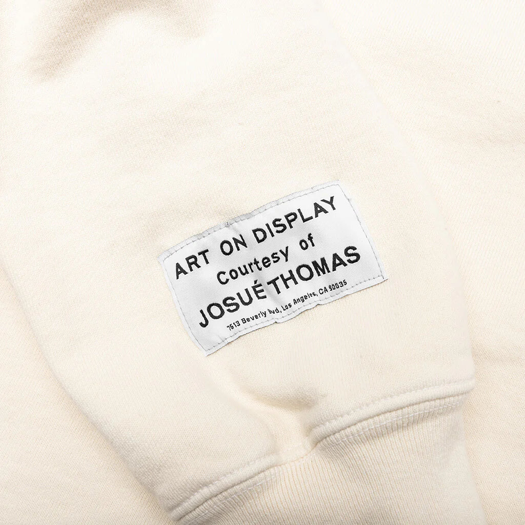 Fucked Up Logo Hoodie White
