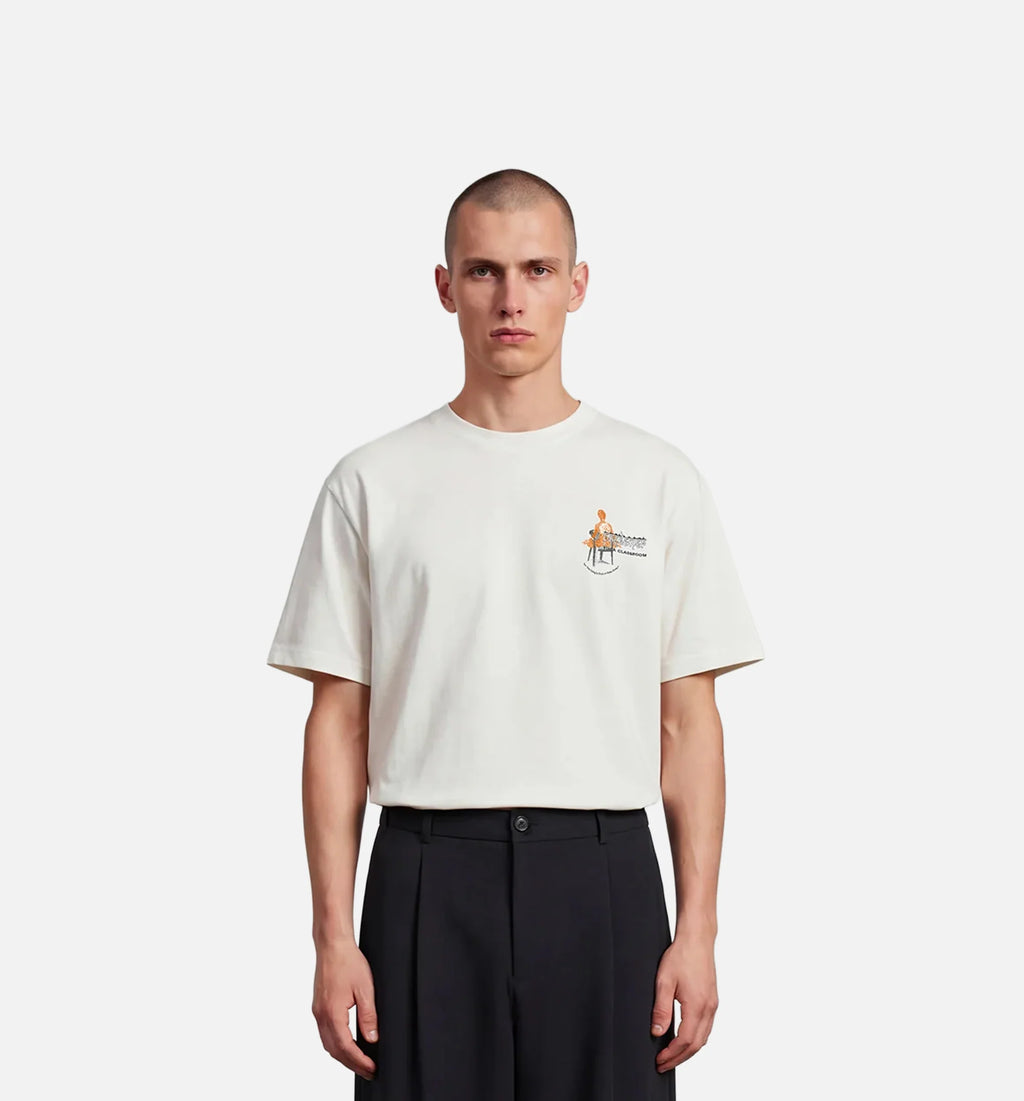 Yoga Mens Short Sleeve Shirt White