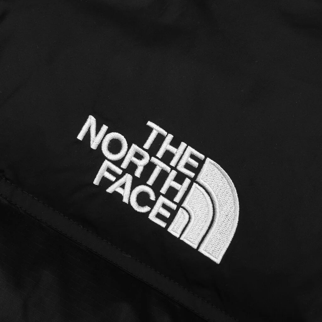 1996 Retro Nuptse Vest Black Red