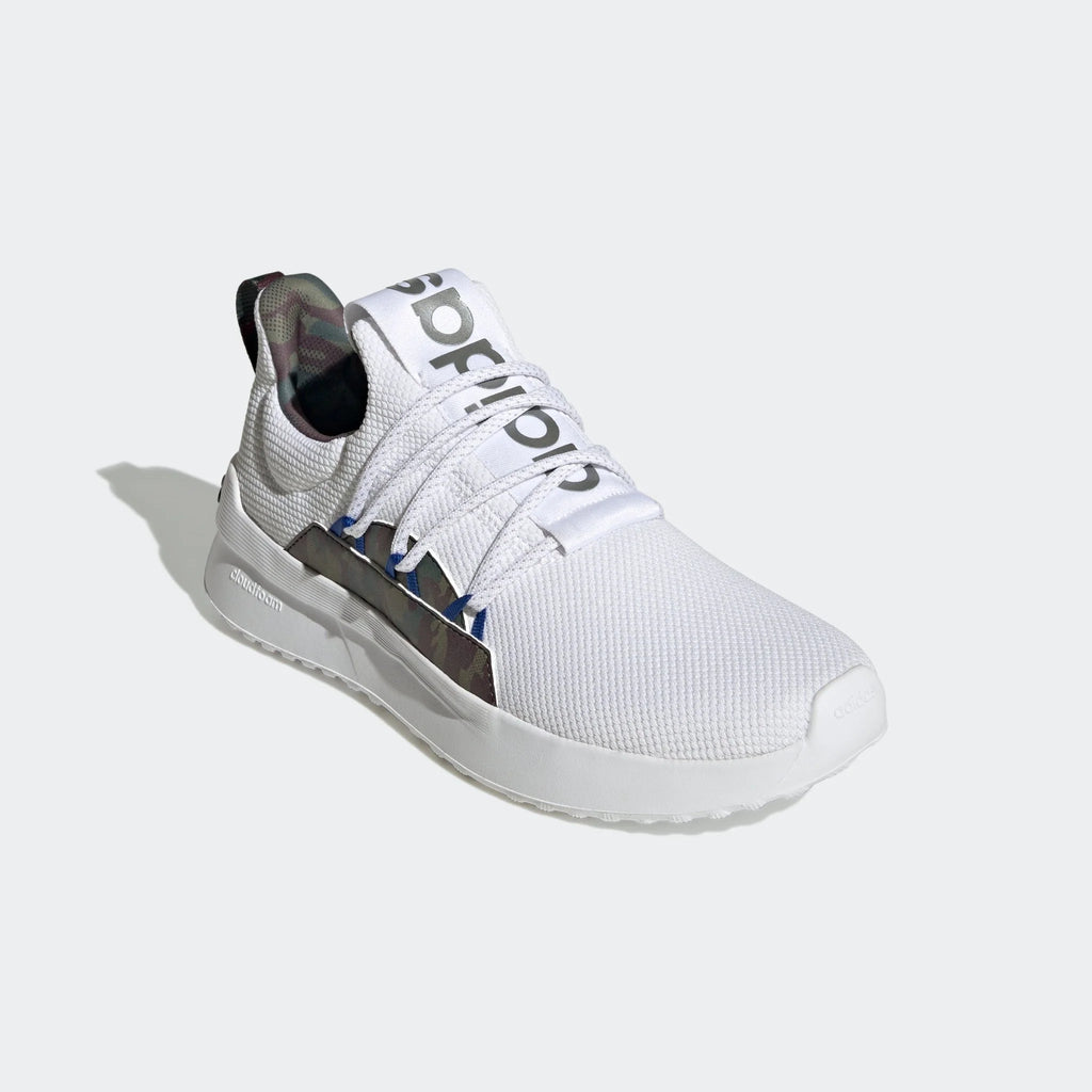 adidas Lite Racer Adapt 4 Cloudfoam Lifestyle Running Slip On Shoes Whjite Royal