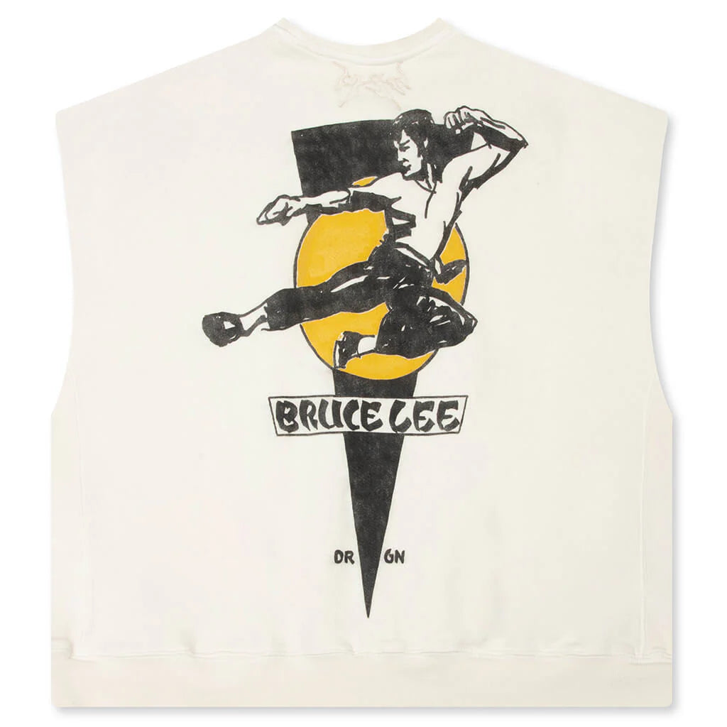 Hosoi Cutoff Crew Star White