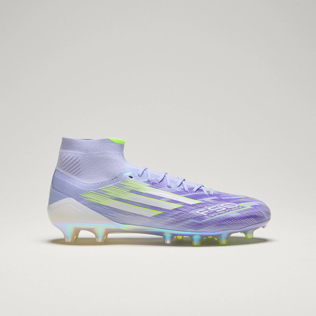 adidas F50 Sparkfusion Elite Mid Firm Ground Artificial Womens Soccer Cleats Vioton Lemon
