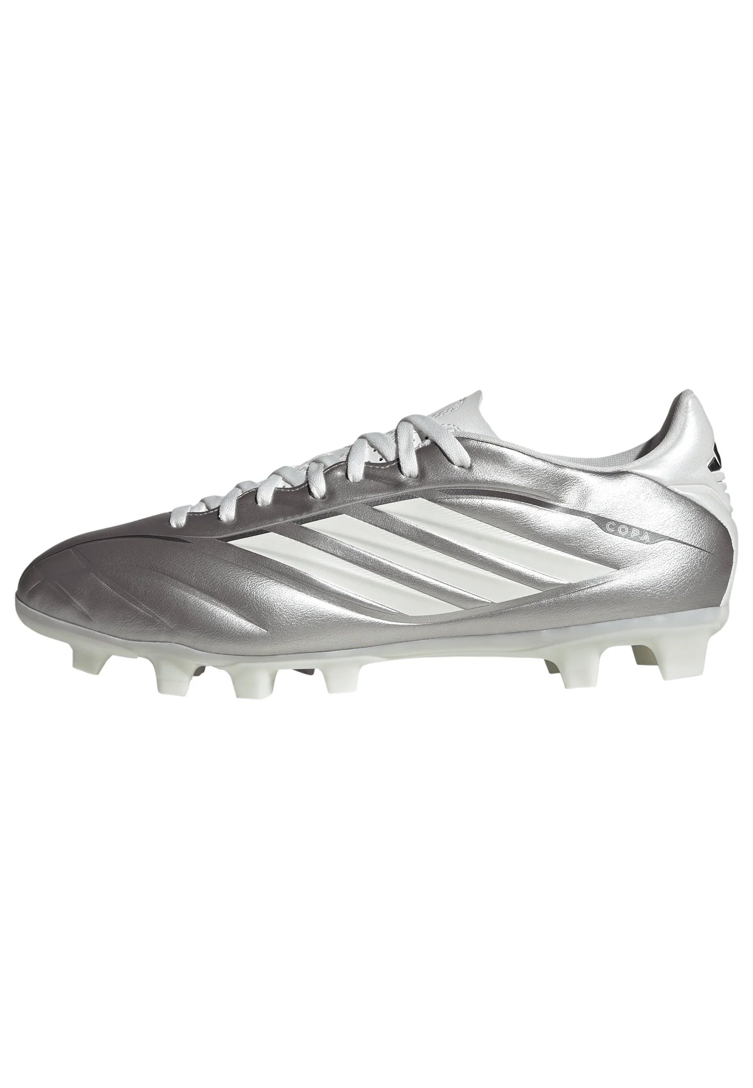adidas Copa Pure IV Club FG MG Firm Ground Multi Ground Mens Soccer Cleats Metal Silver