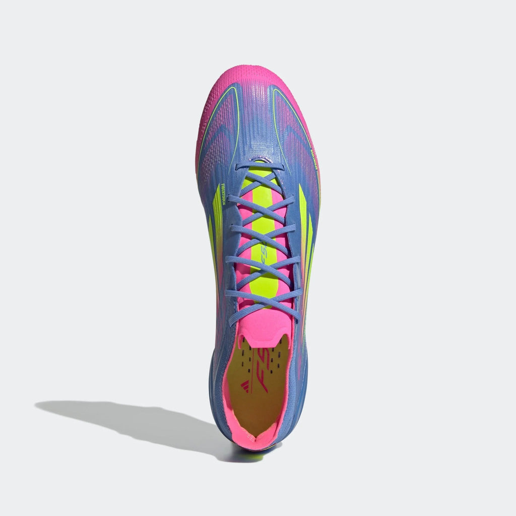 adidas F50 Elite Firm Ground Boots Blue Fusion Lucid Lemon Lucid Pink