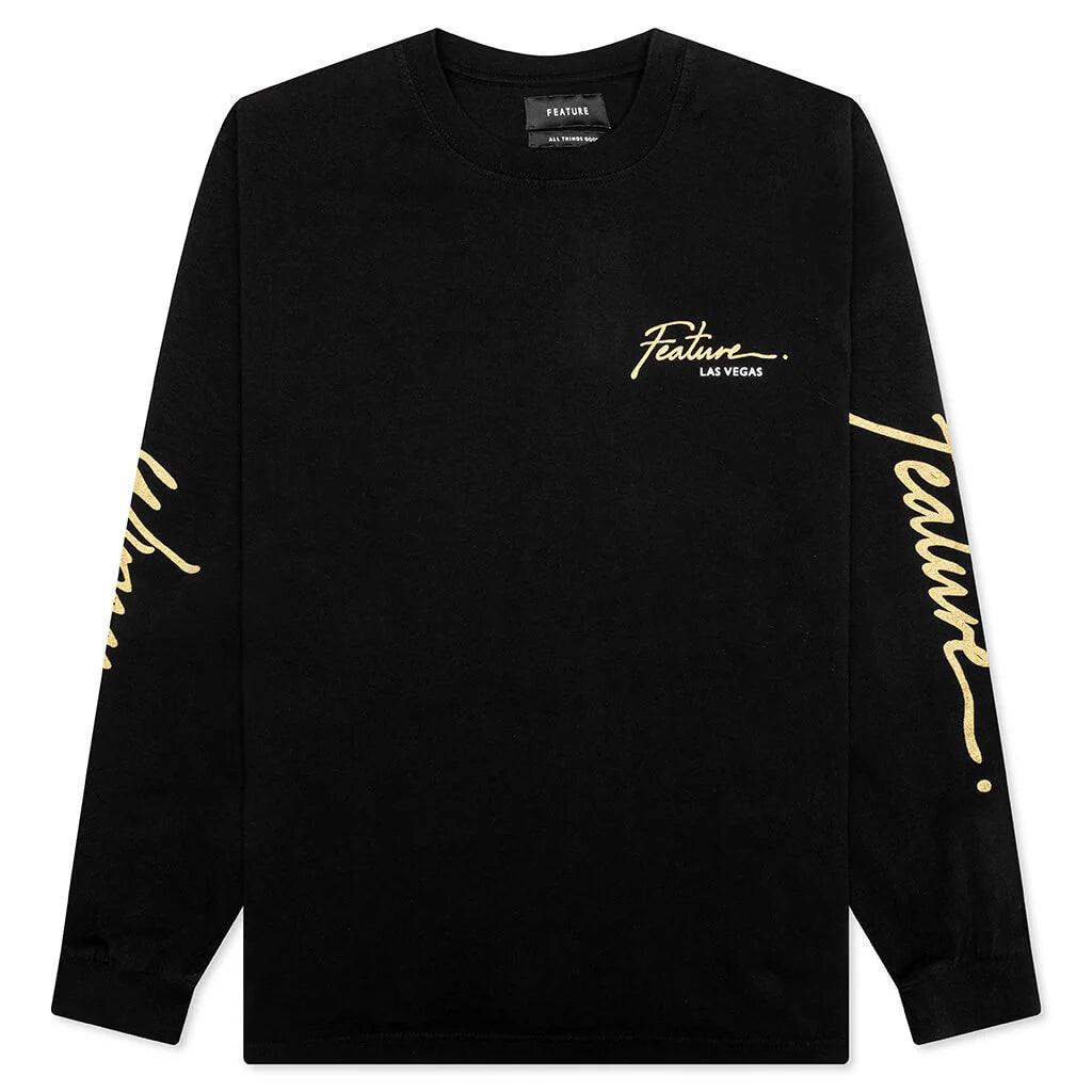 Feature x Wynn Carousel L S Tee Black