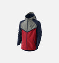 Tech Windrunner Mens Jacket Blue Red Grey