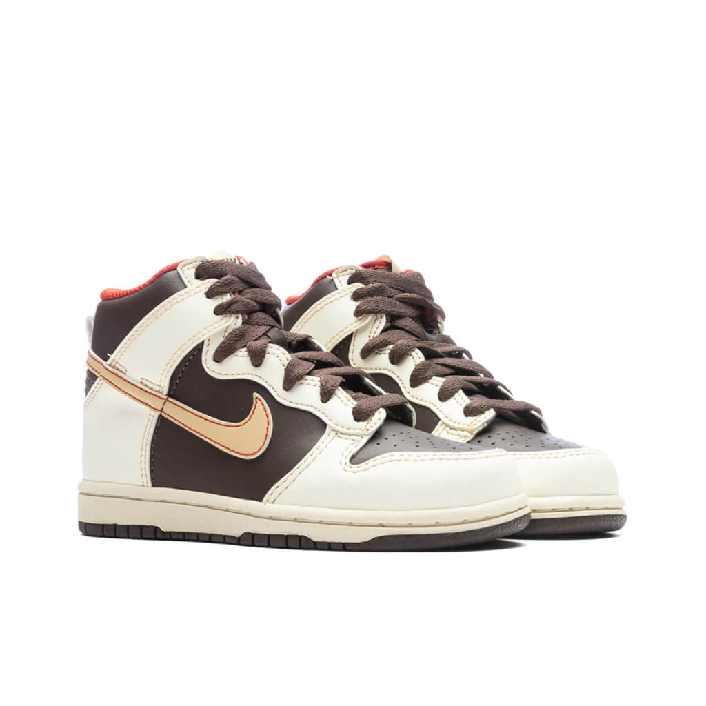 Dunk High PS Baroque Brown Sesame Coconut Milk