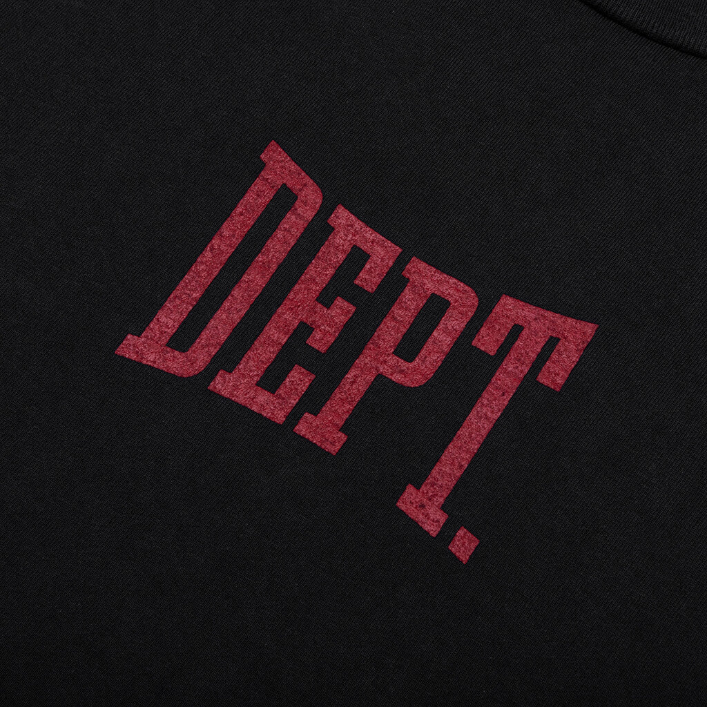 Gym Logo Tee Vintage Black