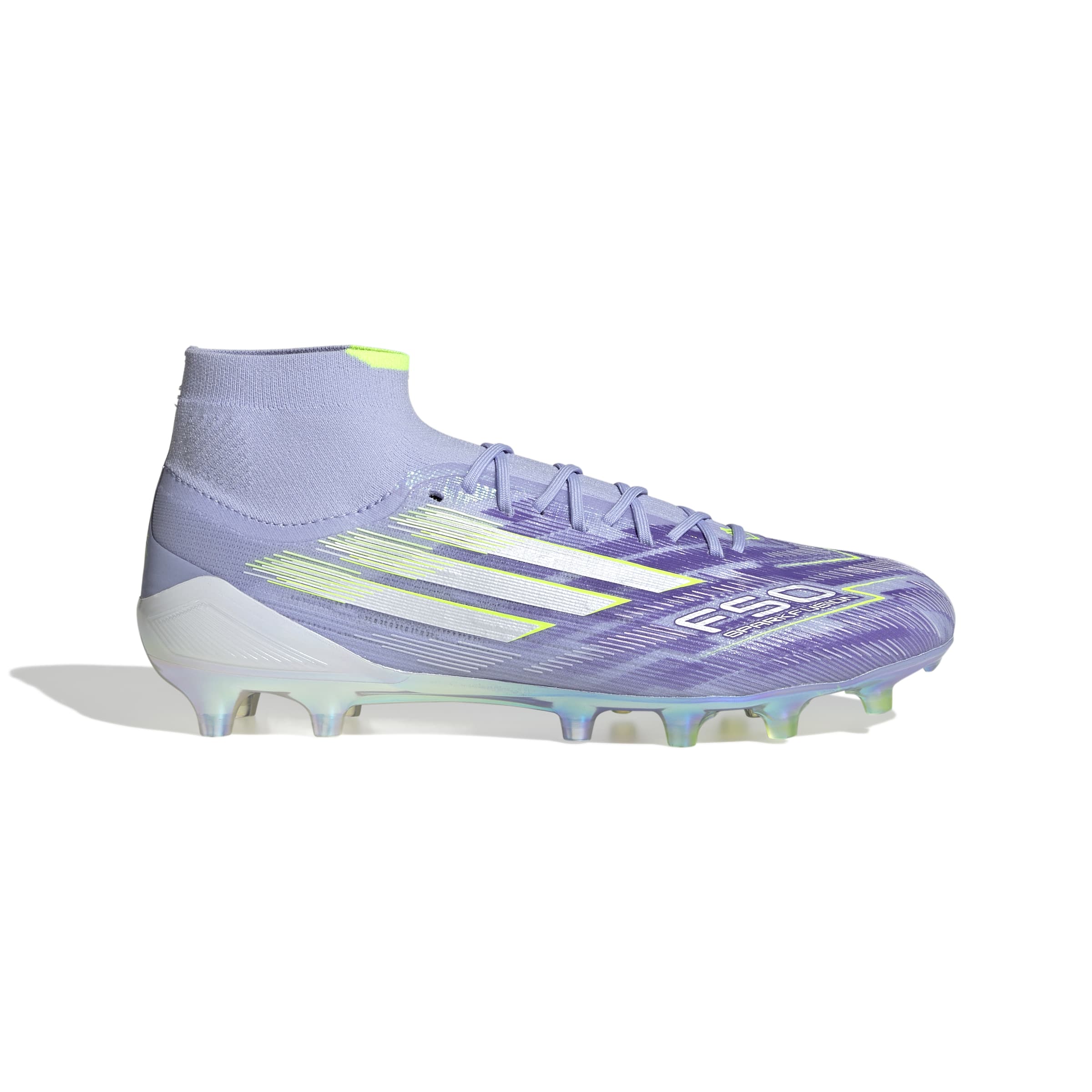 adidas F50 Sparkfusion Elite Mid Firm Ground Artificial Womens Soccer Cleats Vioton Lemon