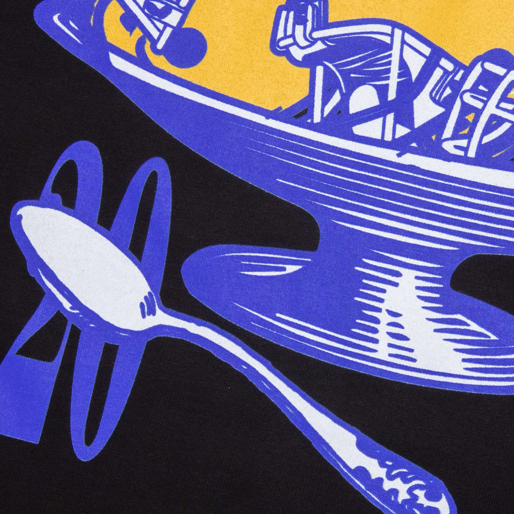 Feature x Icecream Super Bowl Short Sleeve Tee Black