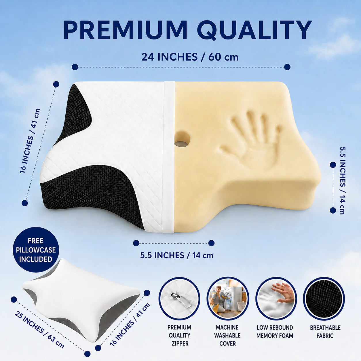 OrthoSleep Cervical Support Pillow