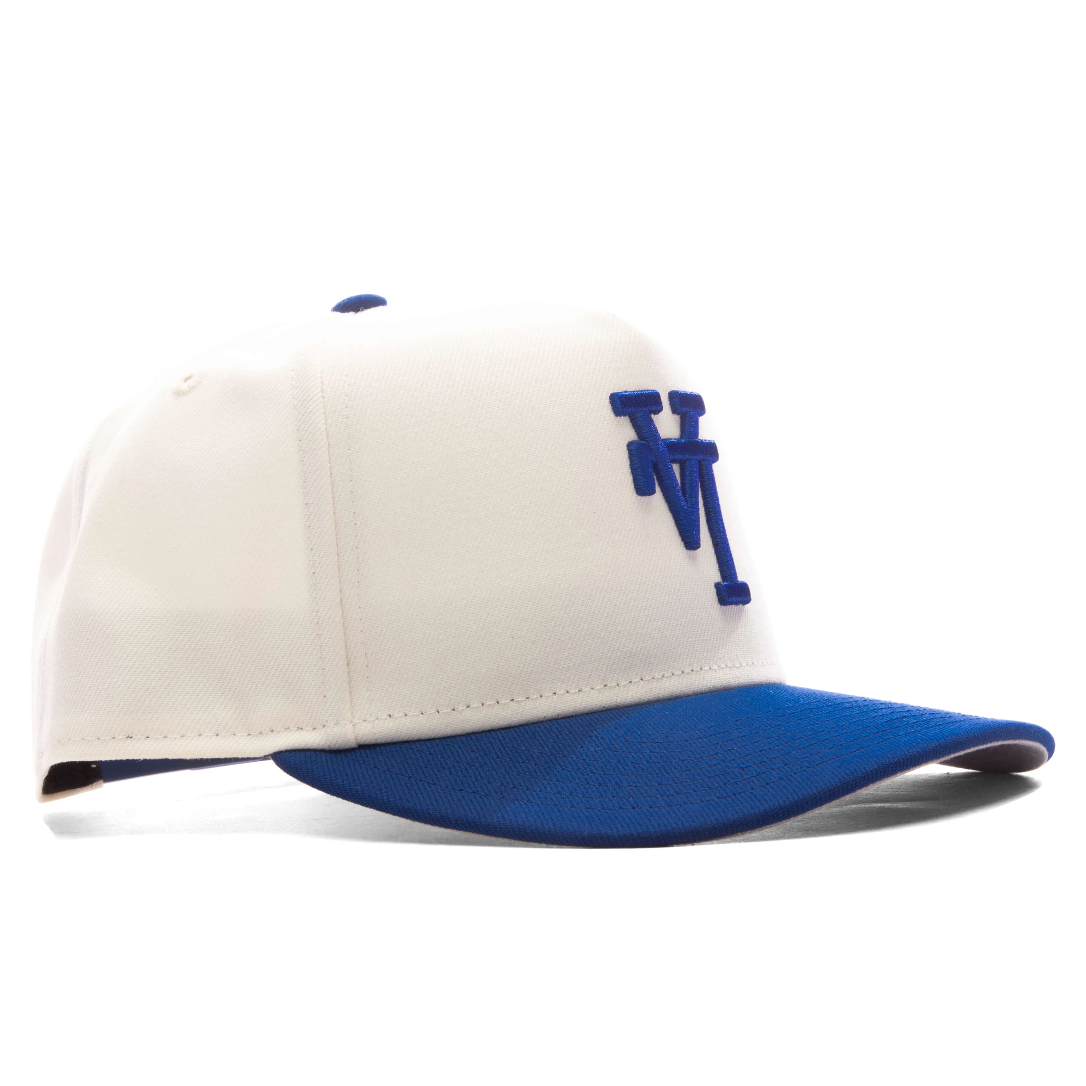 9FIFTY A Frame Snapback Upside Down Los Angeles Dodgers Chrome Royal