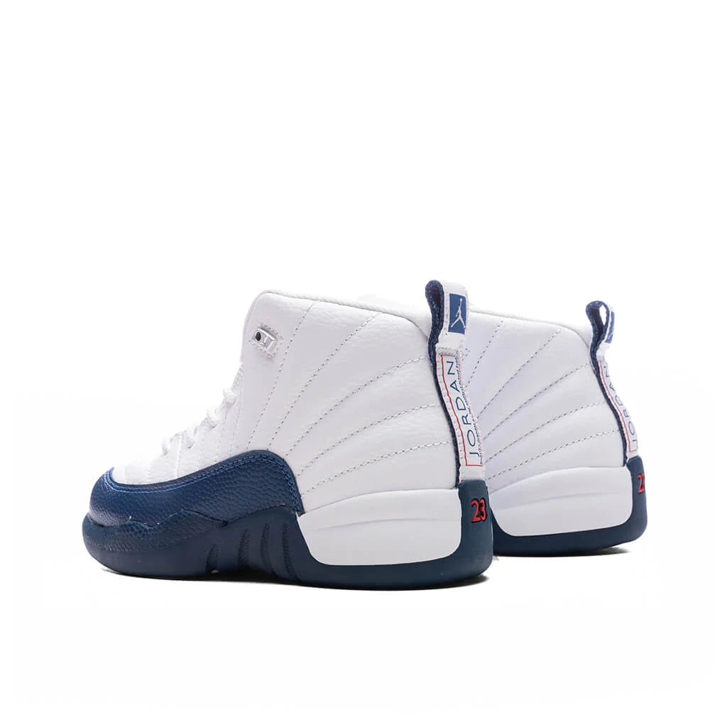 Air Jordan 12 Retro French Blue PS White French Blue Metallic Silver