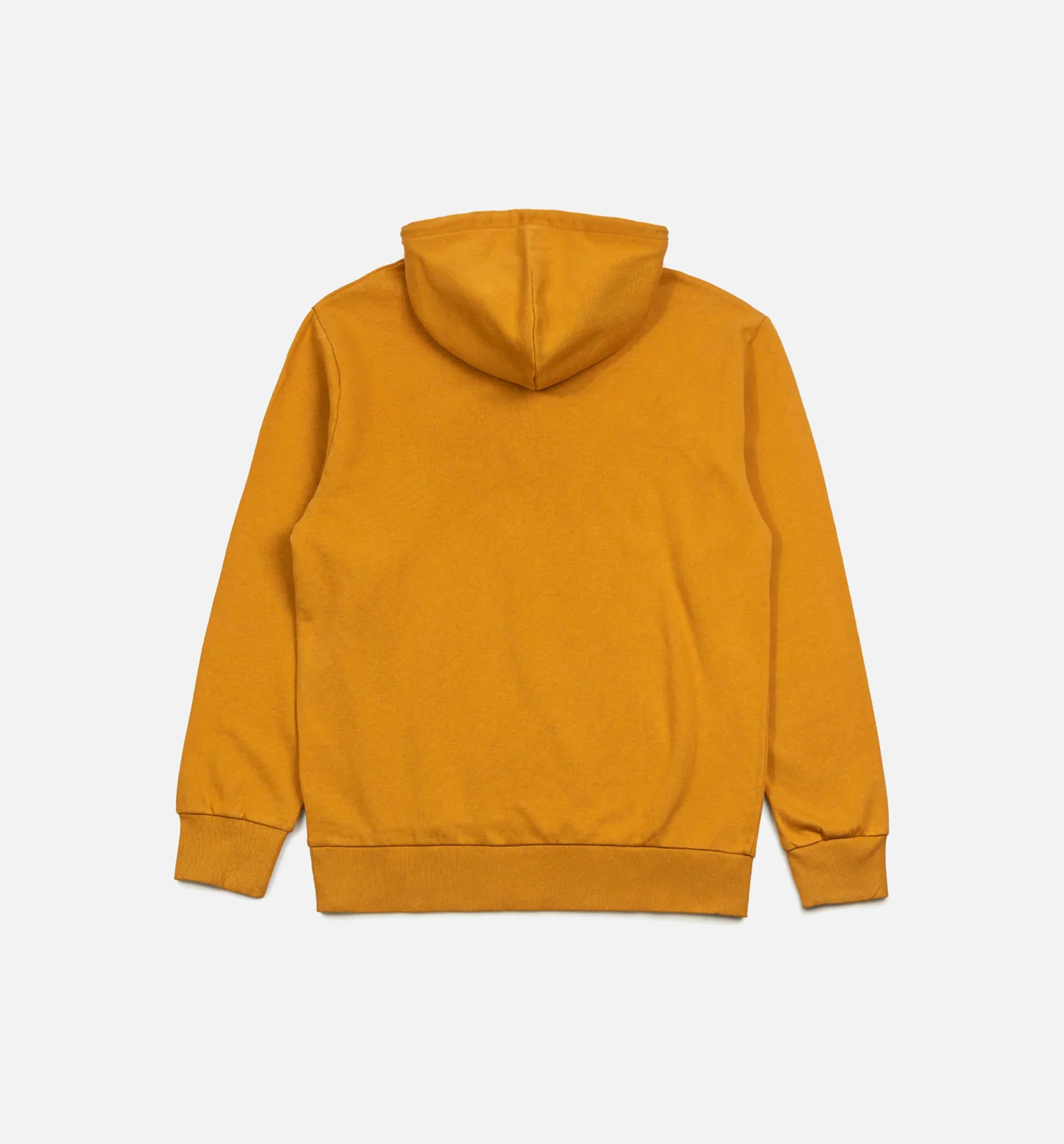 Hooded Scrawl Mens Hoodie Yellow