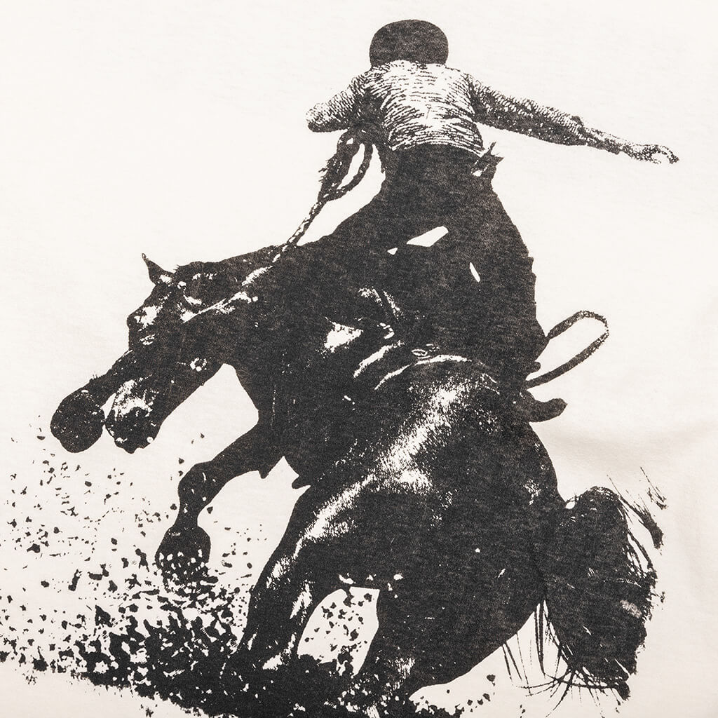 Mustang T Shirt Bone
