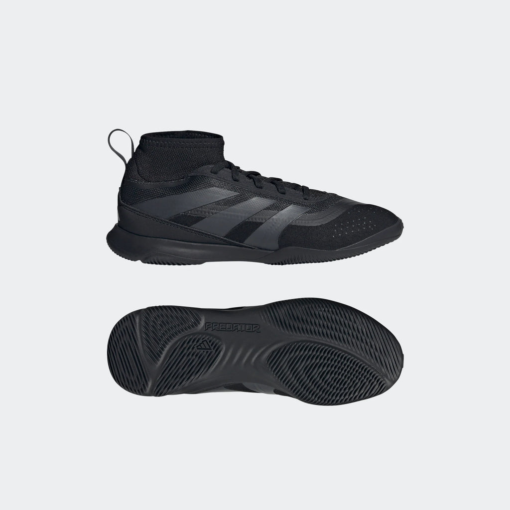 adidas Predator League Sock IN Junior Indoor Soccer Shoes Core Black Carbon