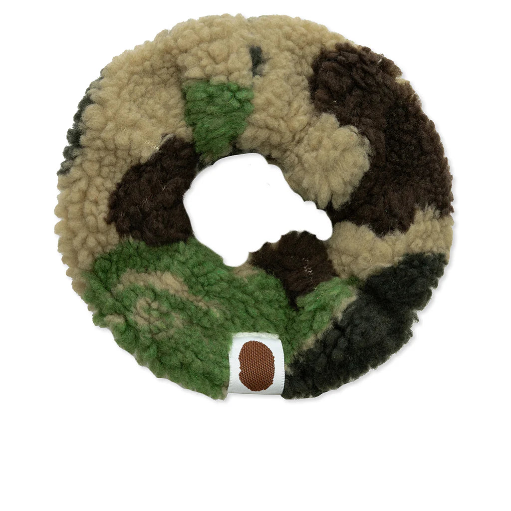Abc Camo Boa Scrunchie Green