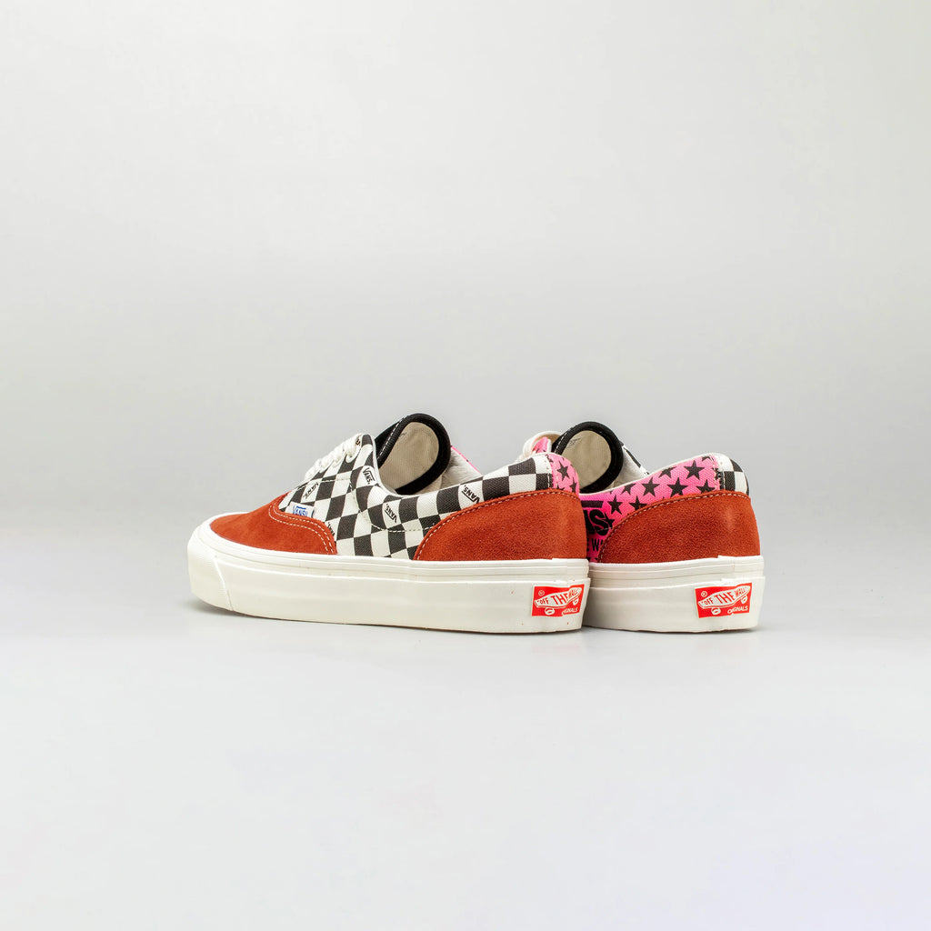 OG Era LX Suede Mens Skateboarding Shoe Red Bone