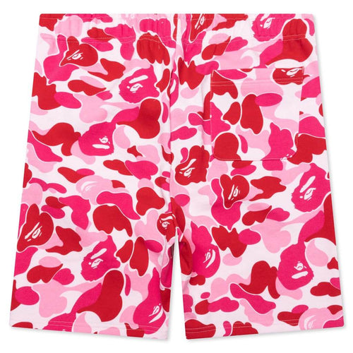 ABC Camo Shark Sweat Shorts Pink
