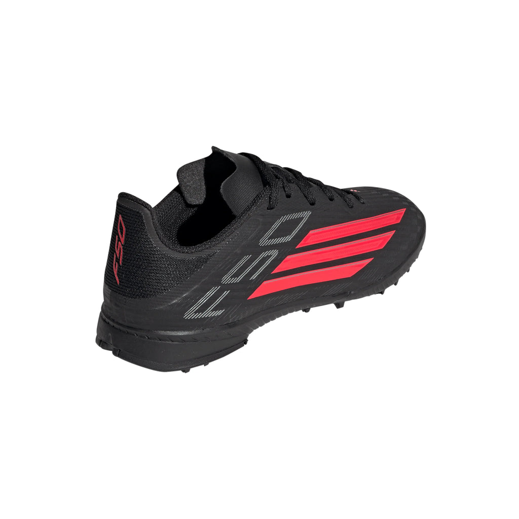 adidas F50 League TF Turf Youth Soccer Cleats Black Red
