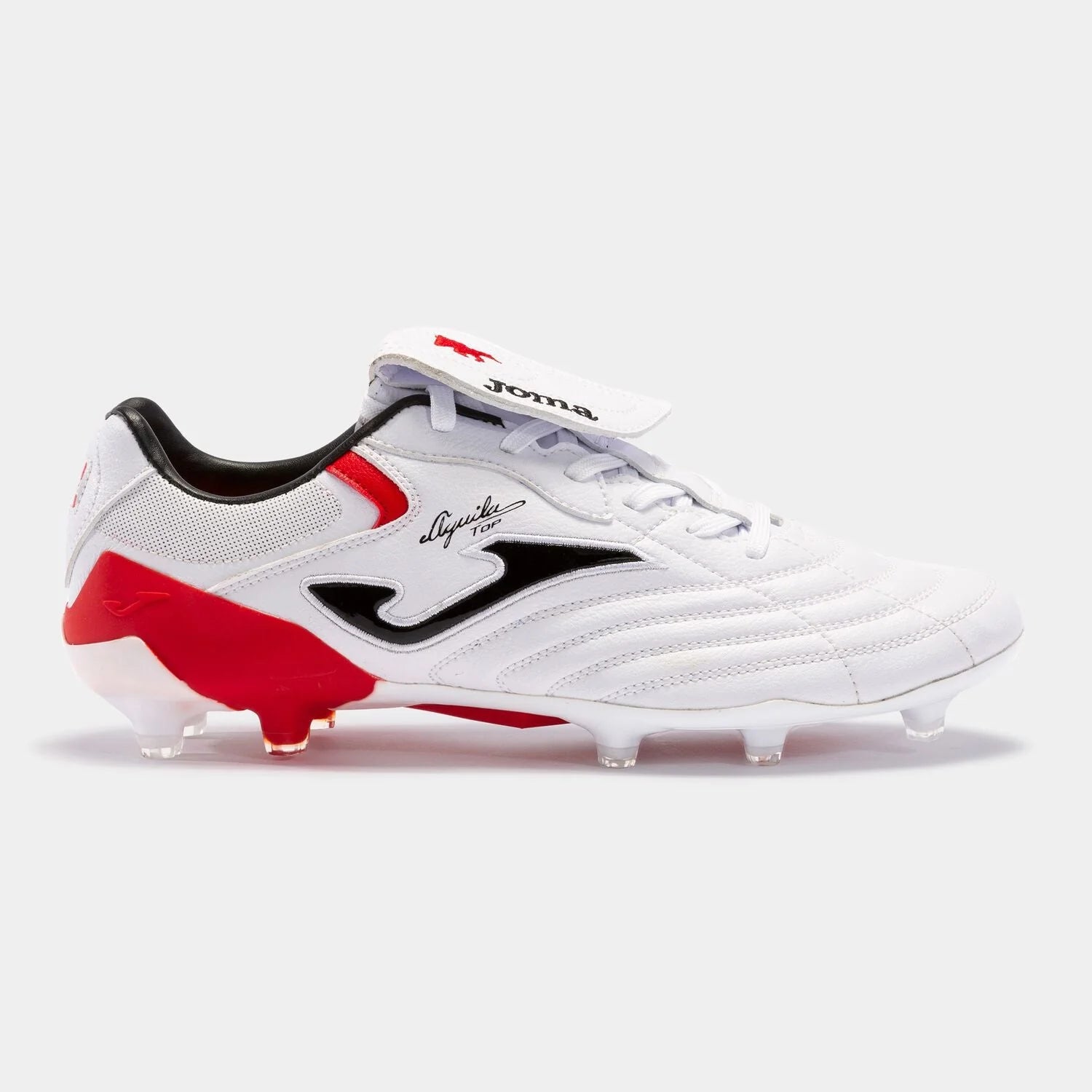 Joma Aguila Cup 2302 FG Firm Ground Soccer Cleats White Red