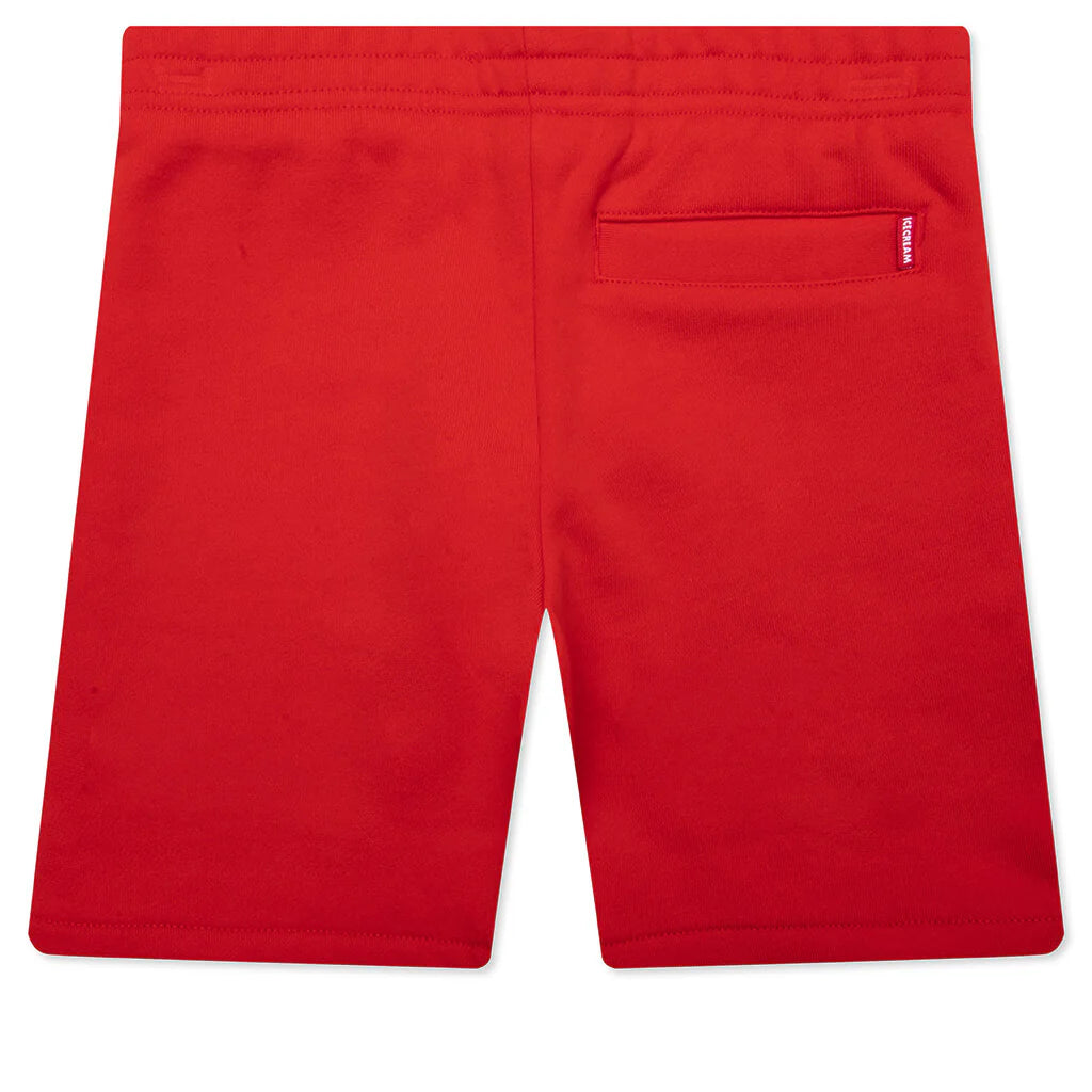 Kids Chips Shorts Fiery Red
