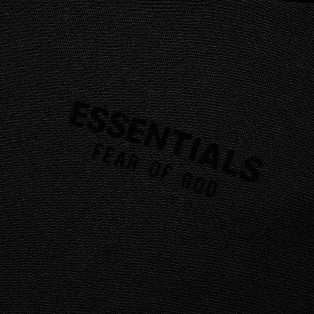 Essential Hoodie Jet Black