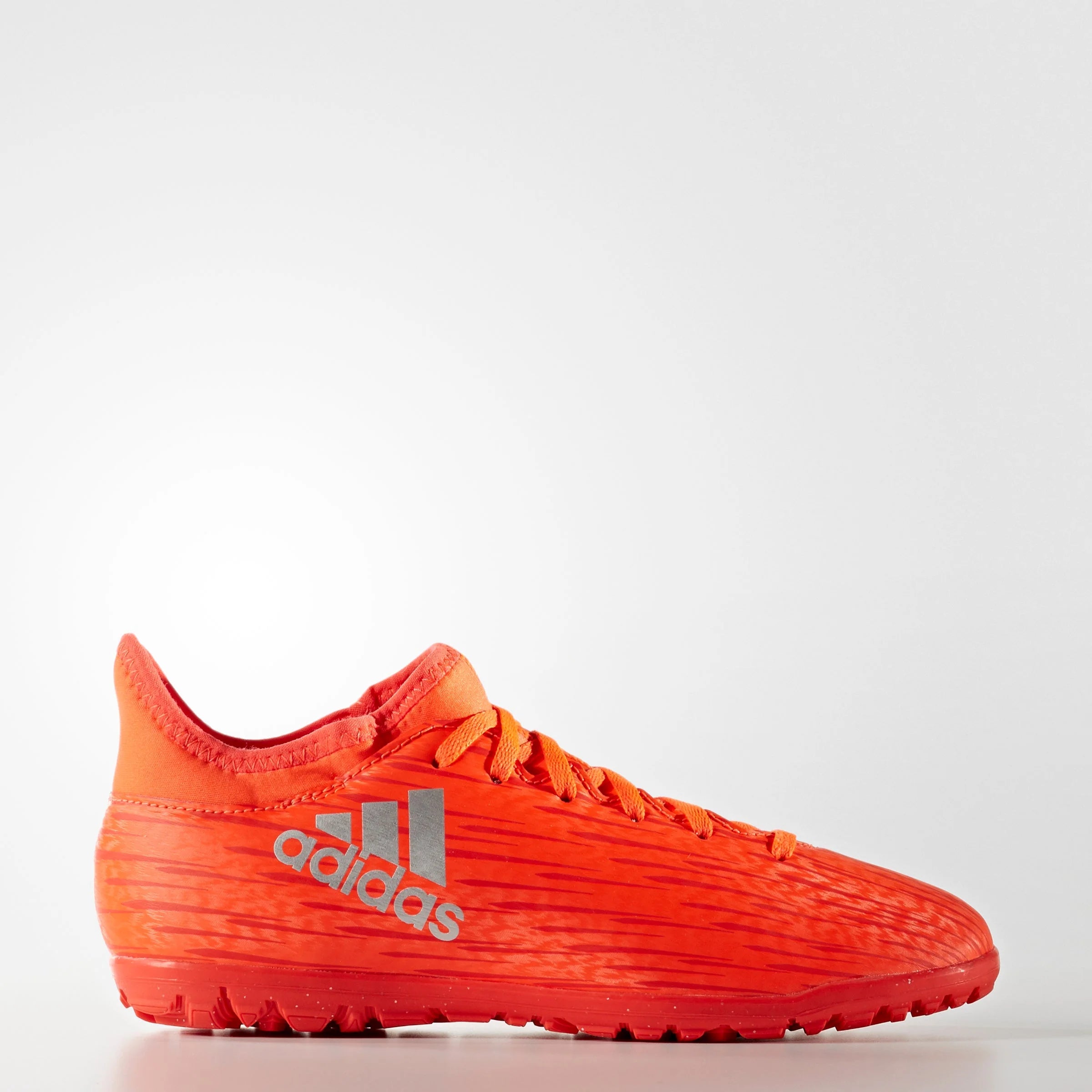 adidas X 163 TF Turf Youth Soccer Cleats Solar Red Silver Metallic Hi Res Red
