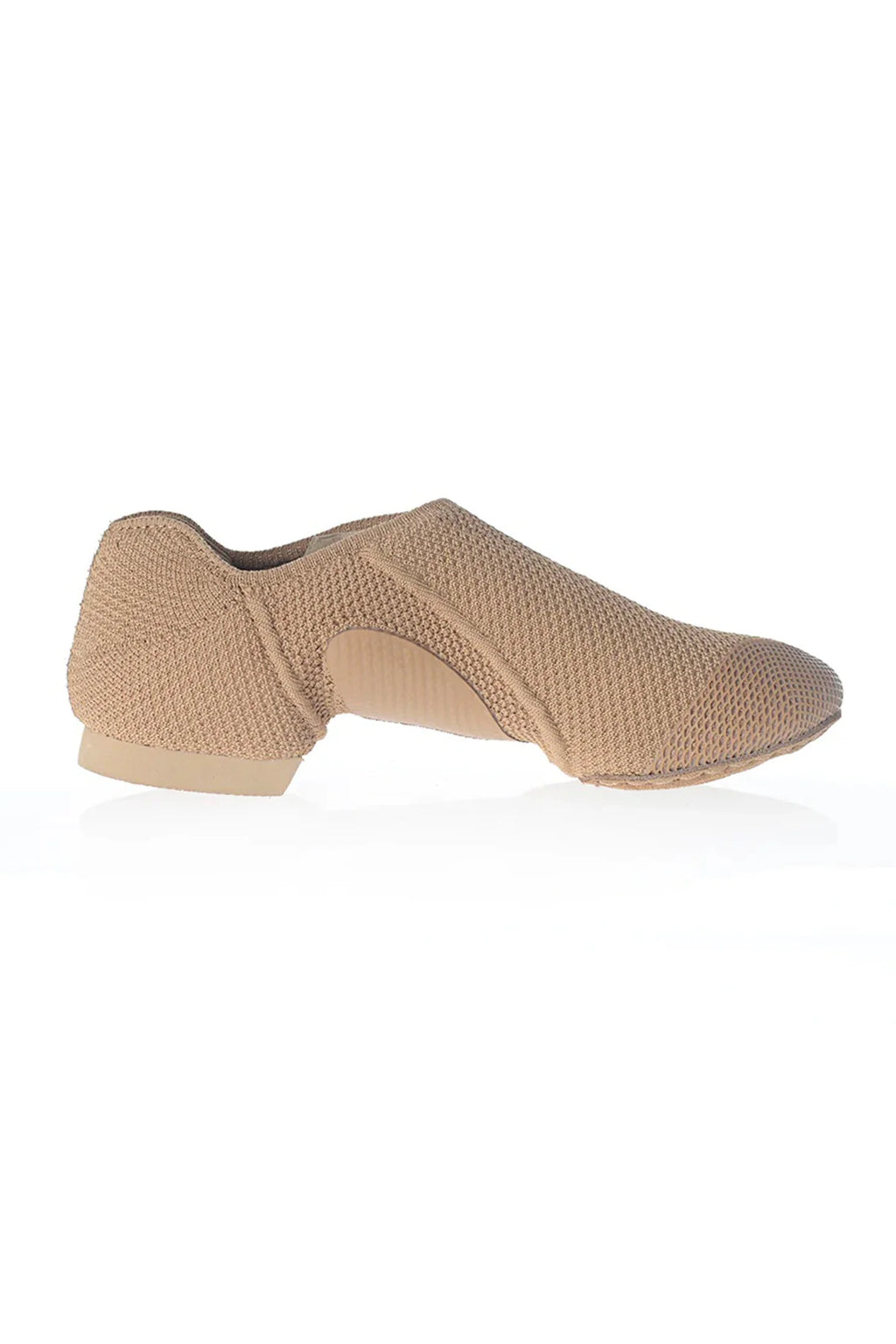 Varsity Knit Strut Tan Dance Shoes