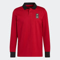 adidas Atlanta United FC Long Sleeve Travel Polo Shirt