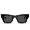 Ray Ban x AAP Rocky Wayfarer Puffer Crystal Edition Black Strass