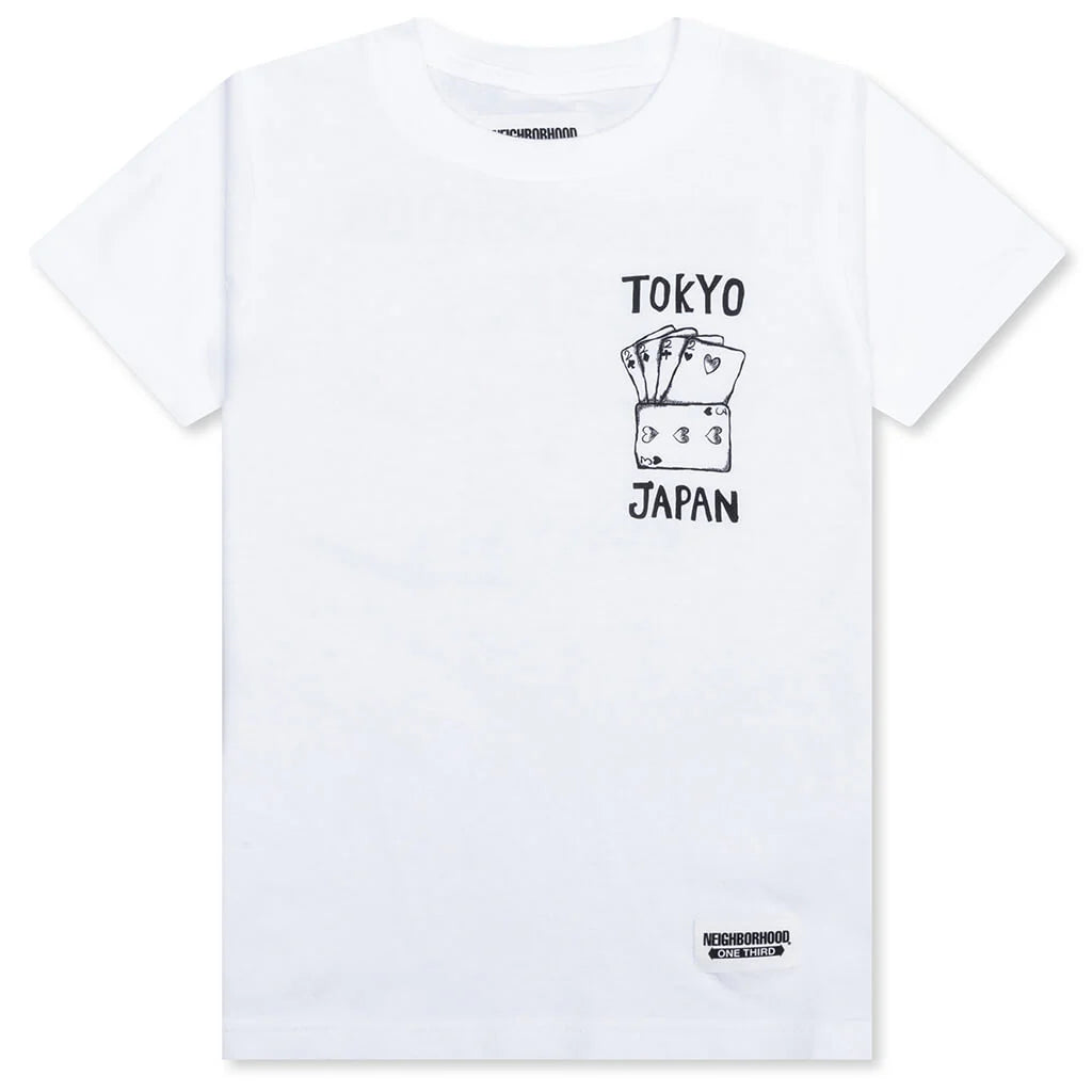 Kids OT TEE SS 8 White