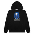 Ink Camo Pullover Hoodie Black