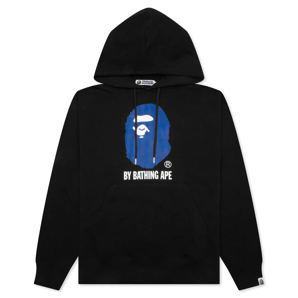 Ink Camo Pullover Hoodie Black