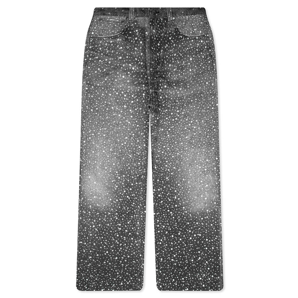 20K Swarovski Diamond Boro Jean Black