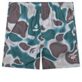 Liquid Camo One Point Beach Shorts Olive Drab