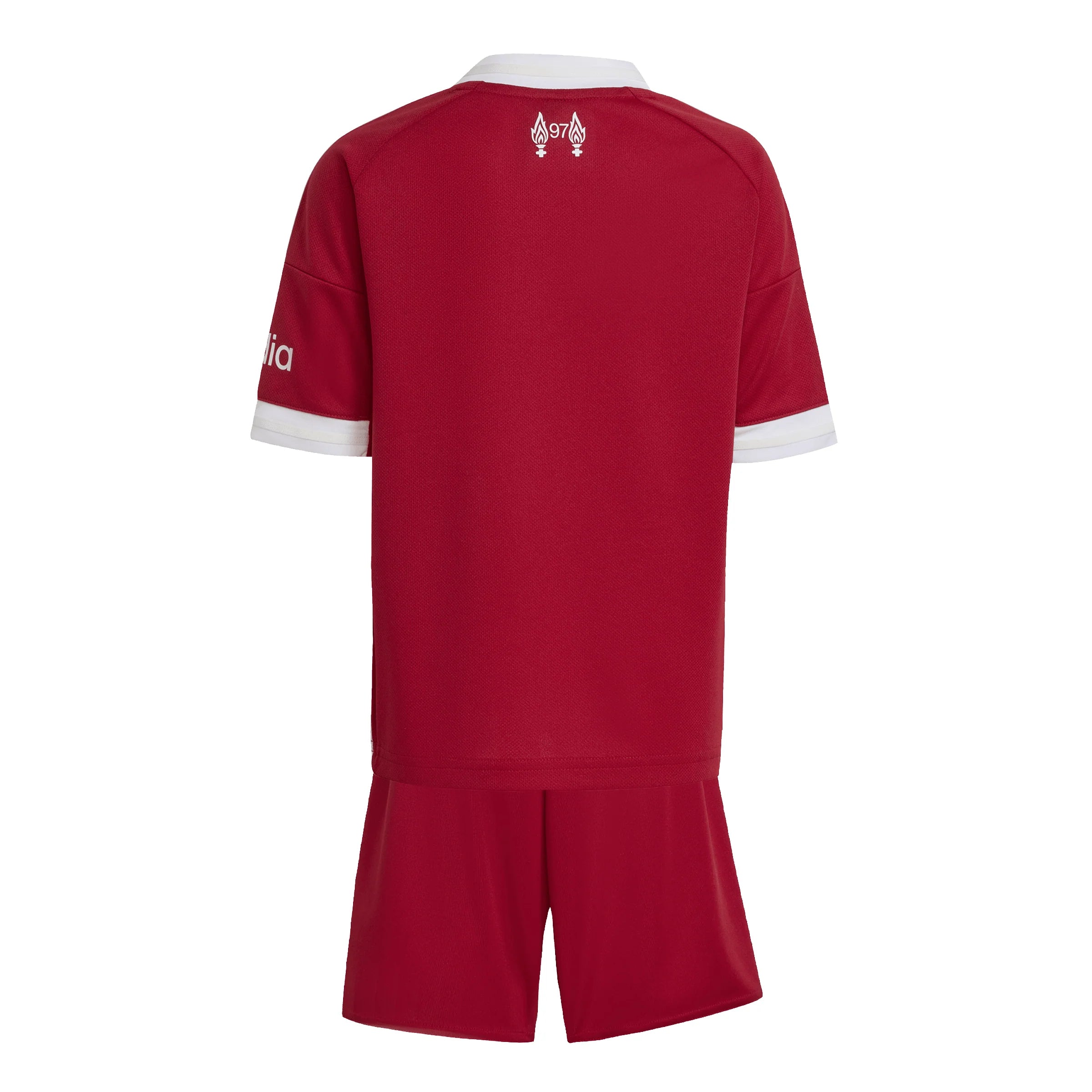 adidas Liverpool FC Home Mini Kit Youth Soccer 25 26 Red