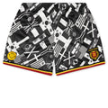 Smiley International Flags Soccer Shorts White