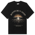 Roots Run Deep S S Tee Black