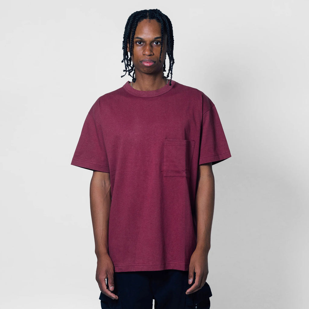 Jersey Braque Pocket Tee Grey