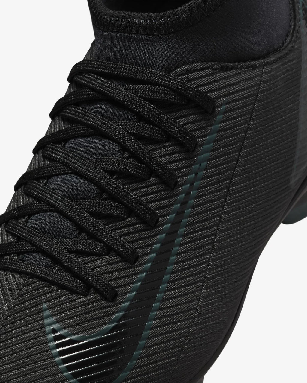 Nike Jr Superfly 10 Club FG Firm Ground Soccer Cleats Black Deep Jungle Black