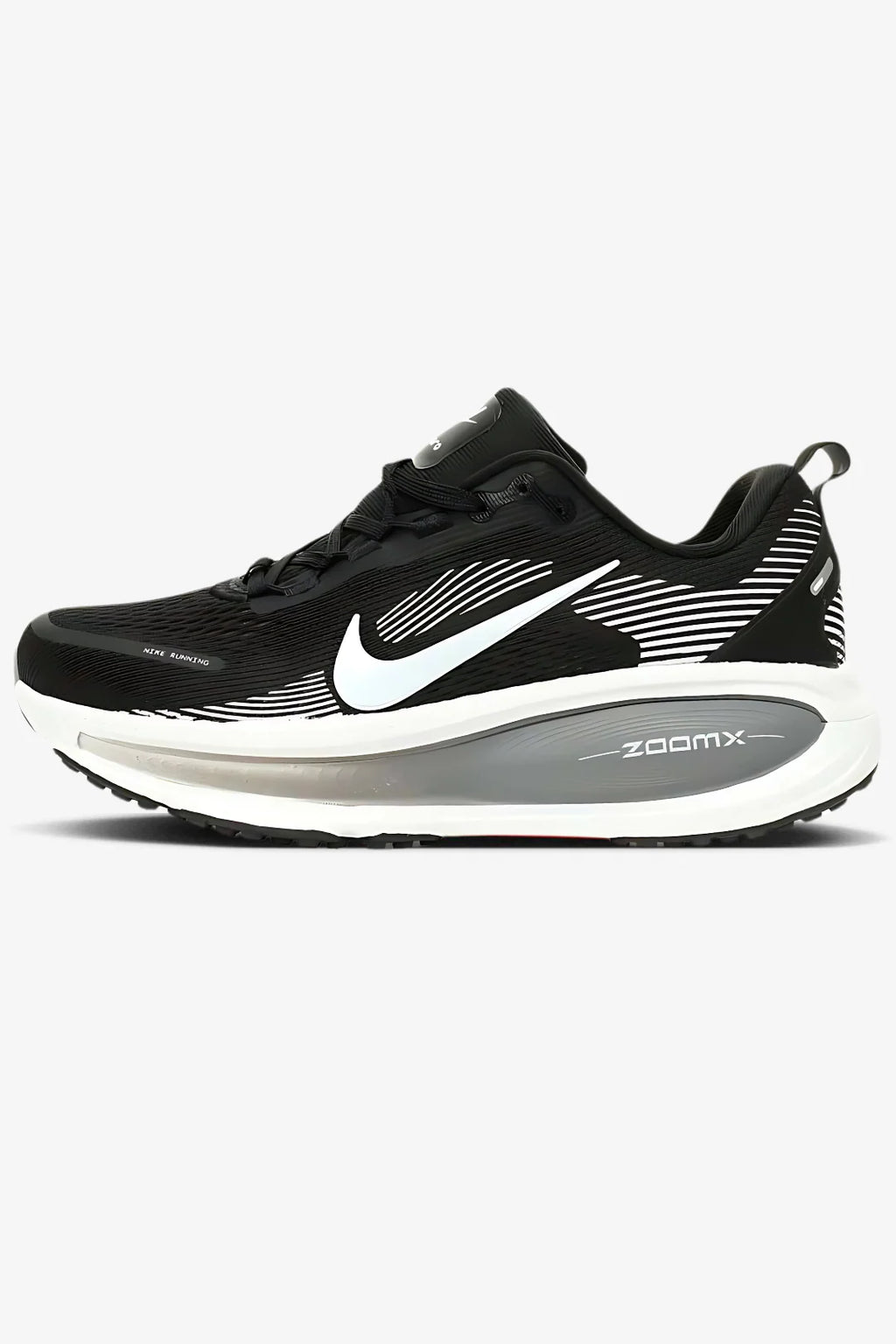 Nike Vomero 18 Preto Branco Cinza