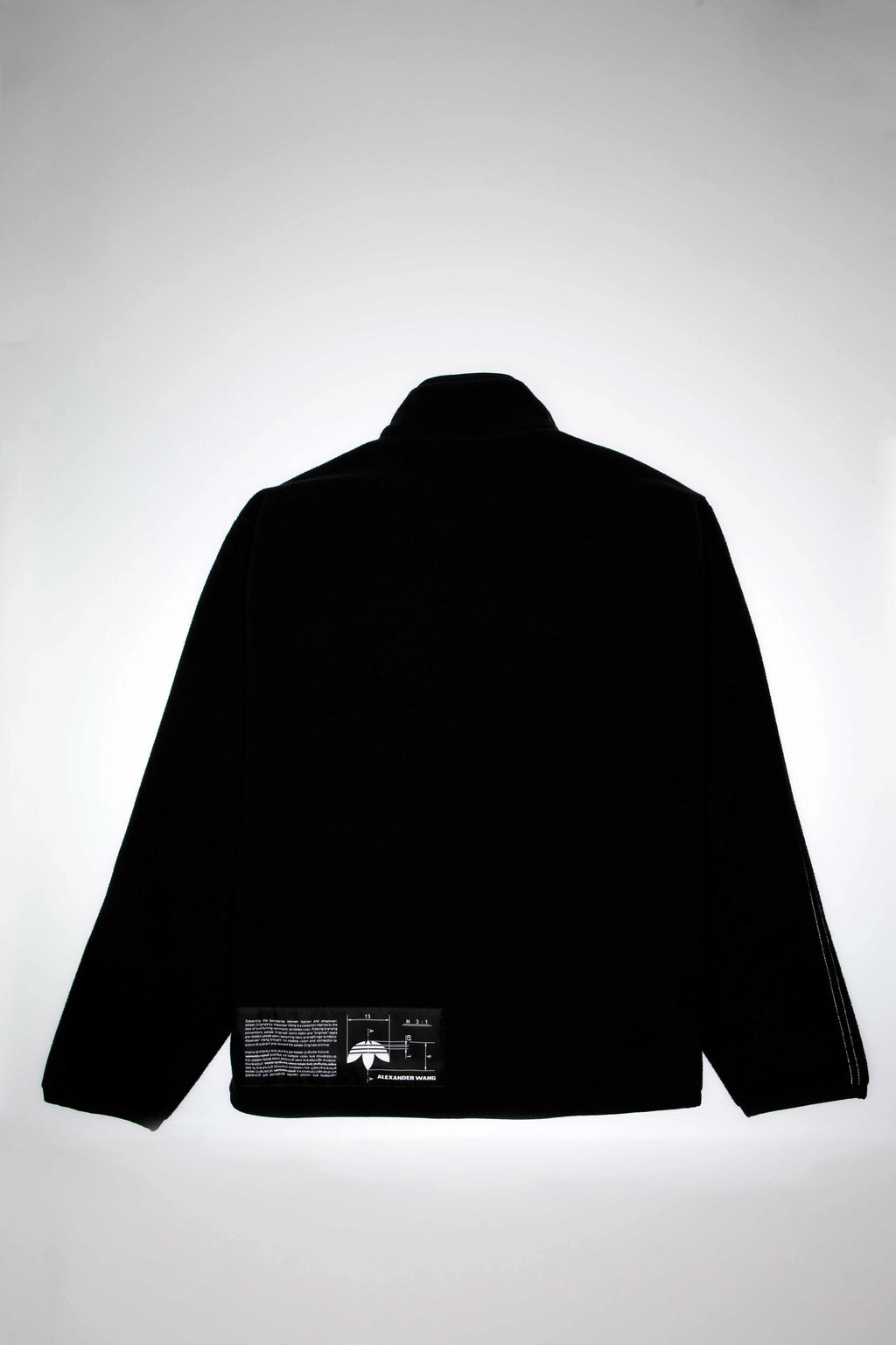 Alexander Wang X adidas Collection AW Polar Half Zip Mens Jacket Black Black