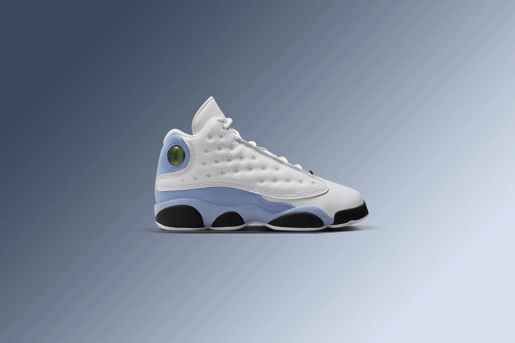 Air Jordan 13 Retro PS White Yellow Ochre Blue Grey