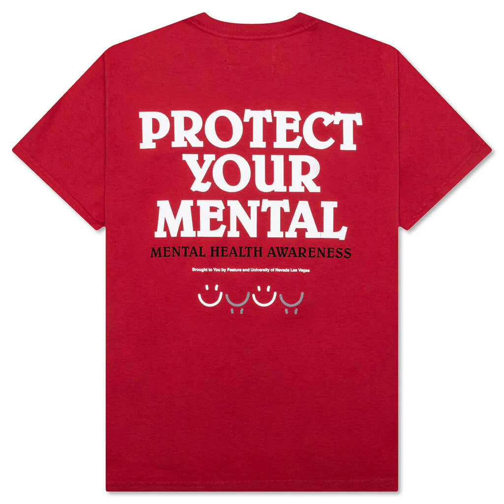 Feature x UNLV Protect Your Rebel Tee Scarlet