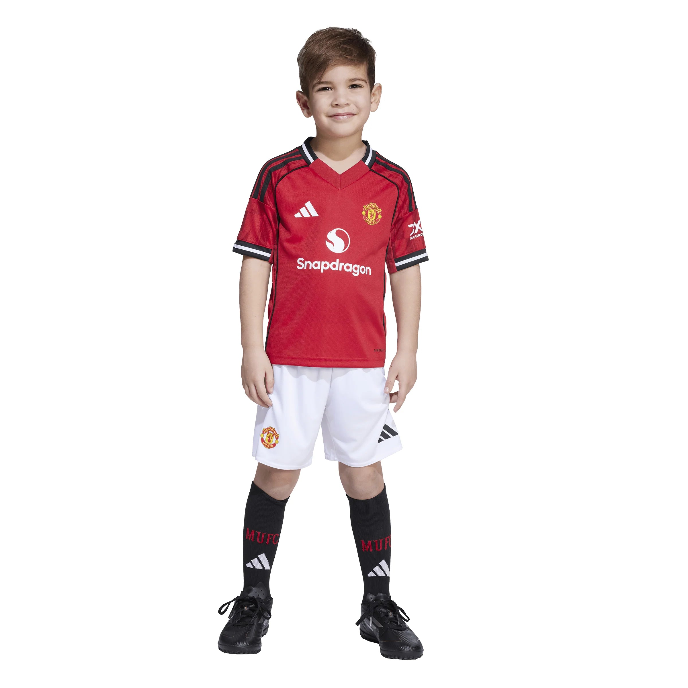 adidas Manchester United Home Mini Kit Kids 25 26 Red
