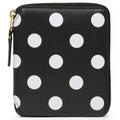 Comme des Garcons Polka Dots Wallet Black