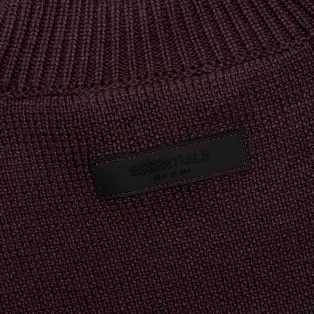 Womens Mock Vest Plum