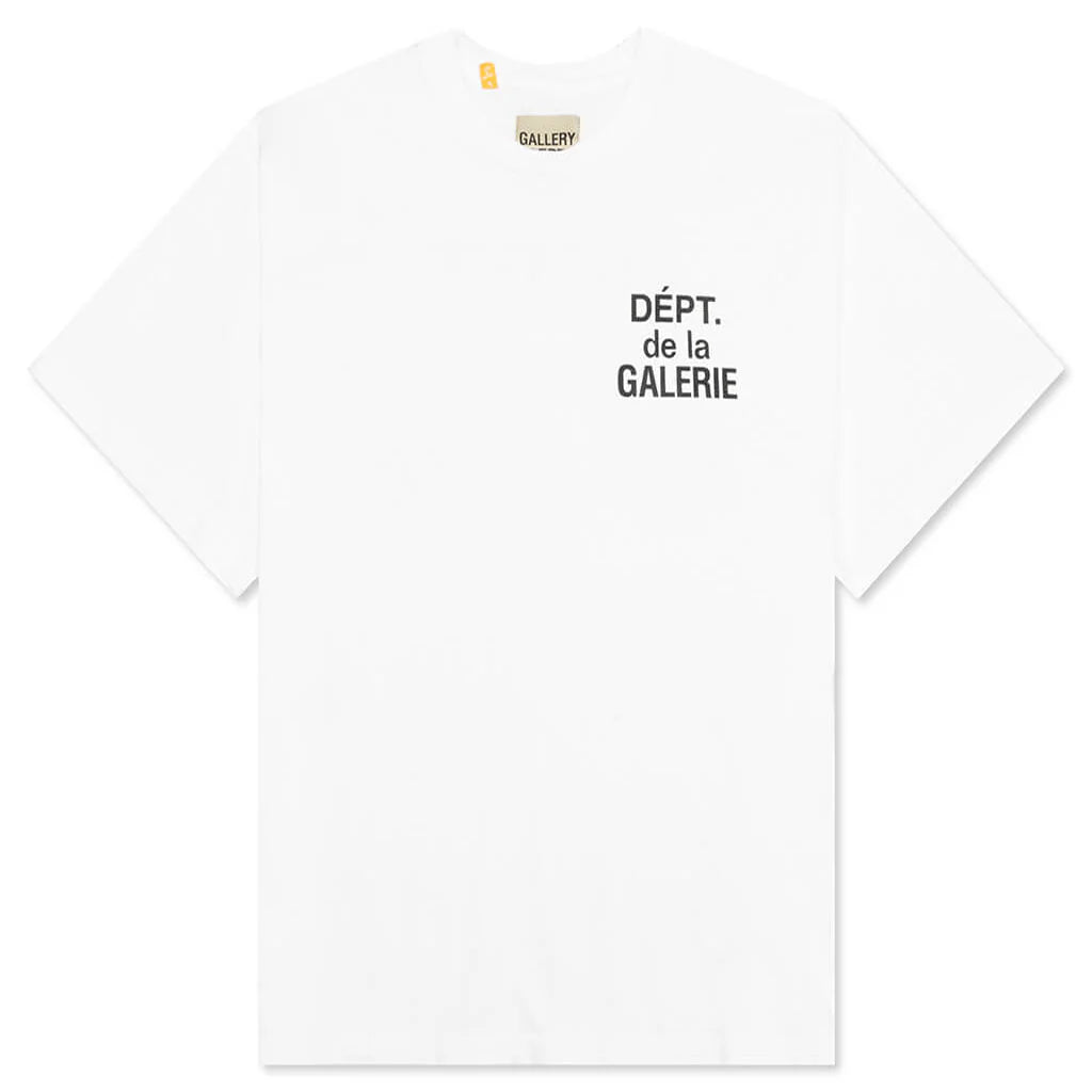 French Tee White